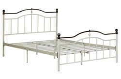 Brynley Double Bed Frame - Ivory